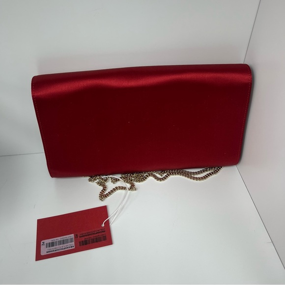 Roger Vivier Envelope Flap Flower Buckle Purse in Red - Picture 3 of 9